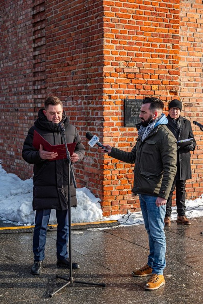 Przewodniczący Rady Miejskiej w Łodzi Marcin Gołaszewski, fot: P. Wacławiak, UMŁ