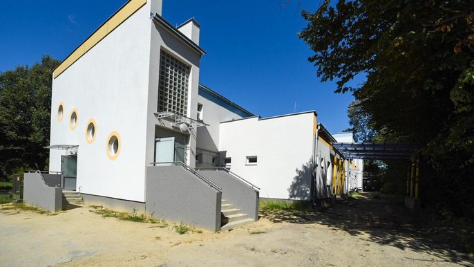 Budynek nowej noclegowni oraz izby wytrzeźwień przy ul. Przybyszewskiego 253 Budynek nowej noclegowni oraz izby wytrzeźwień przy ul. Przybyszewskiego 253 - fot. Paweł Łacheta