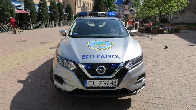 Nowy radiowóz Eko Patrolu Straży Miejskiej w Łodzi Nowy radiowóz Eko Patrolu Straży Miejskiej w Łodzi - fot. SM w Łodzi
