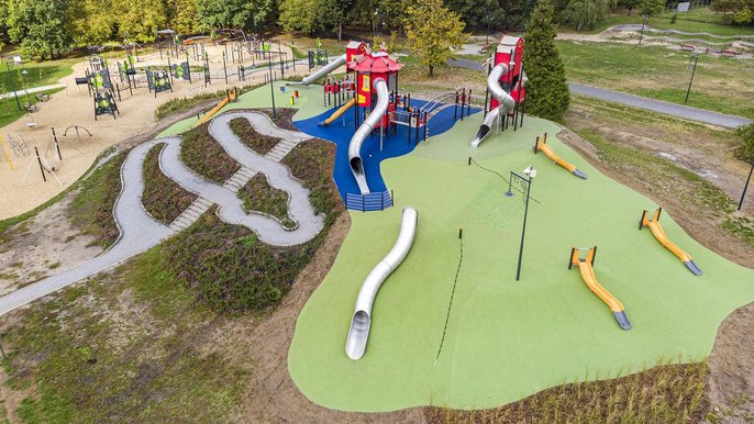 Nowe atrakcje w Lunaparku na Zdrowiu Nowe atrakcje w Lunaparku na Zdrowiu - mat. UMŁ