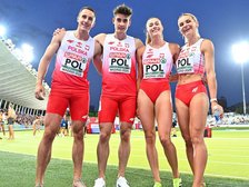 polska sztafeta mieszana 4x400