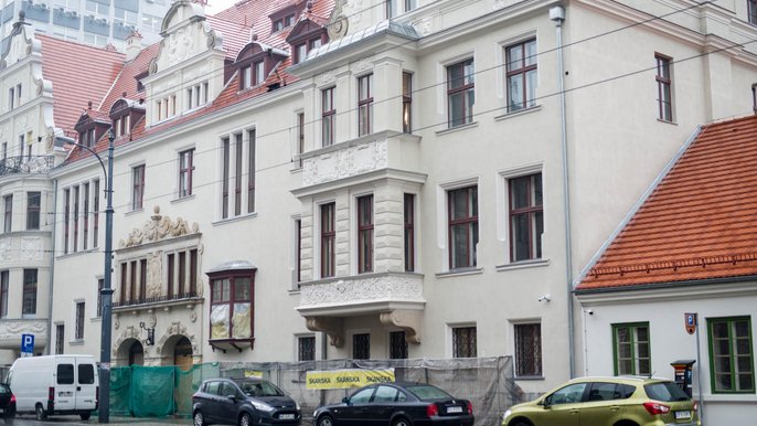 Kończy się remont zabytkowego pałacu Steinertów Kończy się remont zabytkowego pałacu Steinertów - fot. Witold Ancerowicz / UMŁ