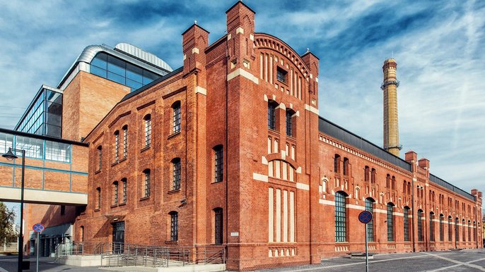 Zrewitalizowana elektrociepłownia EC 1 Łódź Zrewitalizowana elektrociepłownia EC 1 Łódź - fot. Sebastian Glapiński / UMŁ