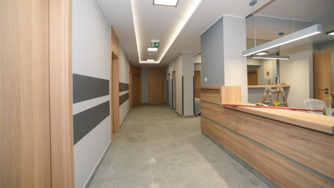 Poradnia przy ul. Odrzańskiej 29 po remoncie Poradnia przy ul. Odrzańskiej 29 po remoncie - fot. Paweł Łacheta / UMŁ